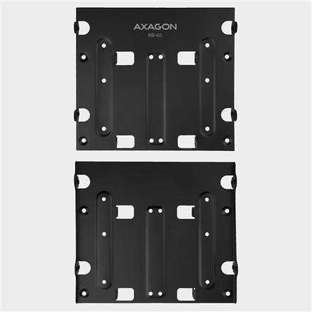 AXAGON Metal frame for mounting four 2.5" disks or two 2.5" disks and one 3.5" disk in a 5.25" posit