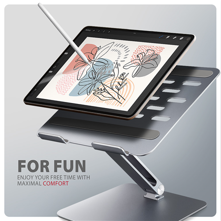 AXAGON | Notebooks and tablets stand STND-LQ | Adjustable Height