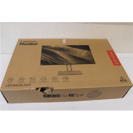 SALE OUT. Lenovo L24i-4A 23.8 1920x1080/16:9/250 nits/HDMI/Grey/3Y Warranty | Lenovo | L24i-4A | 23.