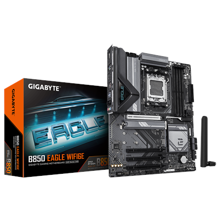 Gigabyte B850 EAGLE WIFI6E | Processor family AMD | Processor socket AM5 | DDR5 | Supported hard dis