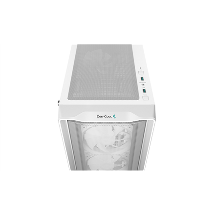 Deepcool CC560 MESH WH V2 | White | Mid Tower | Power supply included No