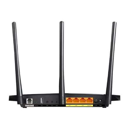 TP-LINK AC1200 Wi-Fi VDSL/ADSL Modem Gigabit Router | Archer VR400 | 802.11ac | 10/100/1000 Mbit/s |