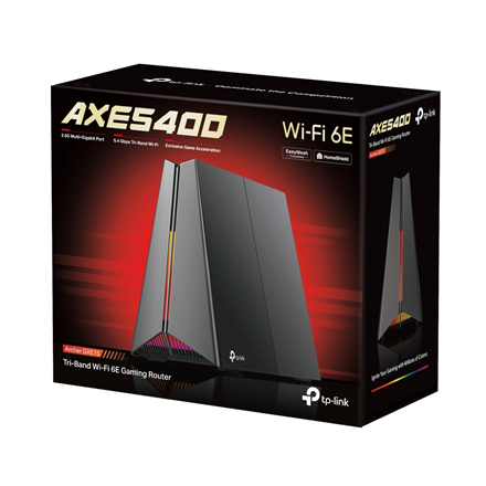 TP-LINK AXE5400 Tri-Band Wi-Fi 6E Gaming Router | Archer GXE75 | 802.11ax | 2402 Mbit/s | Mesh Suppo