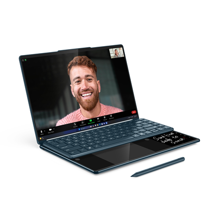 Lenovo Yoga Book 9 14IAH10 | Tidal Teal | 2x14 " | OLED | Touchscreen | 2.8K WQXGA+ | 2880 x 1800 pi