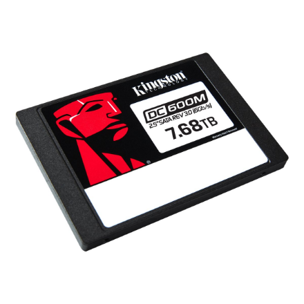 Kingston DC600M | 7680 GB | SSD form factor 2.5" | Solid-state drive interface SATA Rev. 3.0 | Read 