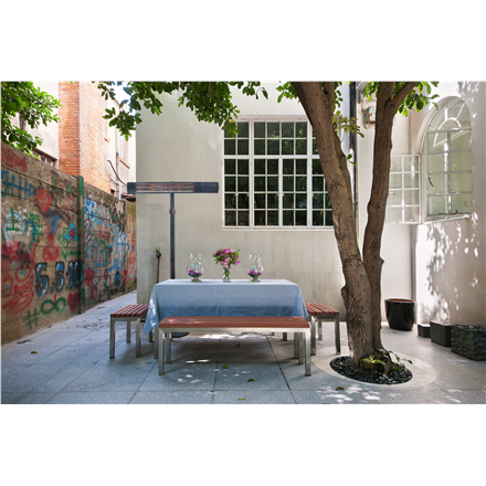 TunaBone Electric Standing Patio Heater