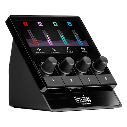 Hercules Stream 100 | Black | Audio Controller