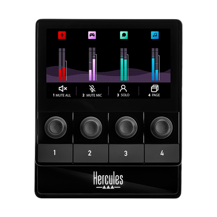 Hercules Stream 100 | Black | Audio Controller