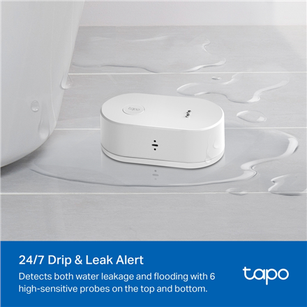 TP-LINK | Smart Water Leak Sensor | Tapo T300