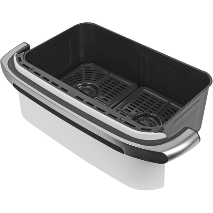 NINJA | Dual Air Fryer | Foodi FlexDrawer AF500EUWH | Capacity 10.4 L | DualZone | White