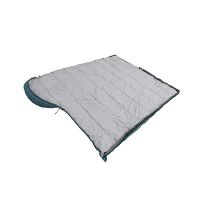 Outwell Campion Lux Teal | Sleeping Bag | -16/5 °C | 2 way open - auto lock