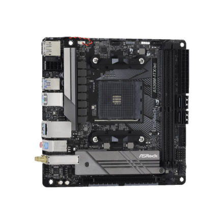 ASRock A520M-ITX/AC | Processor family AMD | Processor socket AM4 | DDR4 | Supported hard disk drive