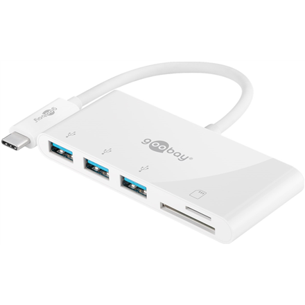 Goobay USB-C Multiport Adapter to 3x USB-A