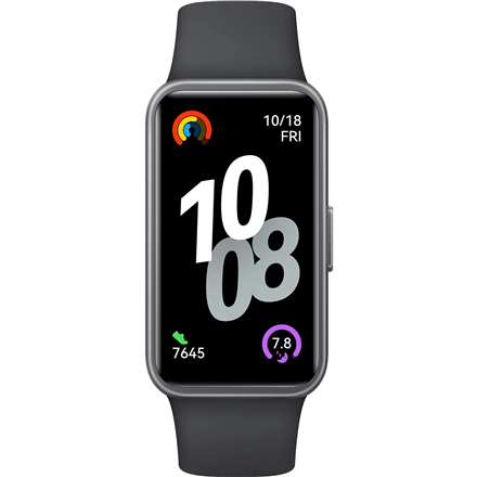 Huawei Band 10 | 1.47 inch AMOLED | Touchscreen | Heart rate monitor | Waterproof | Bluetooth | Blac