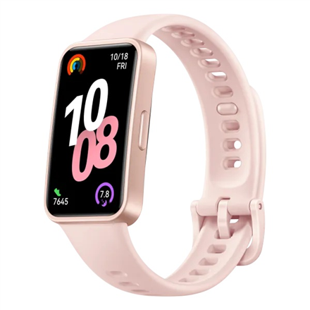 Huawei Band 10 | 1.47 inch AMOLED | Touchscreen | Heart rate monitor | Waterproof | Bluetooth | Pink