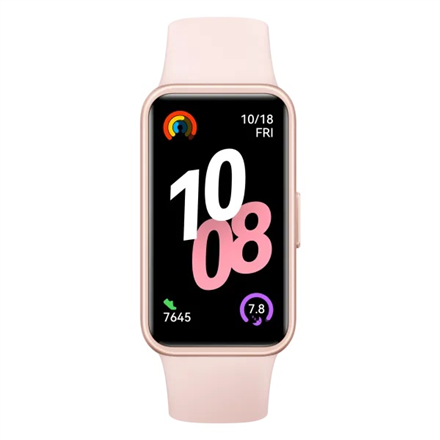 Huawei Band 10 | 1.47 inch AMOLED | Touchscreen | Heart rate monitor | Waterproof | Bluetooth | Pink