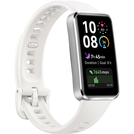 Huawei Band 10 | 1.47 inch AMOLED | Touchscreen | Heart rate monitor | Waterproof | Bluetooth | Whit