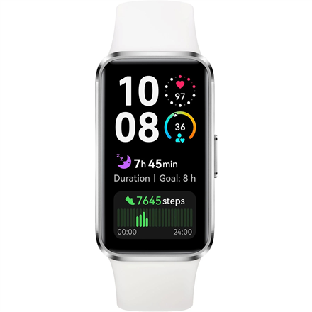 Huawei Band 10 | 1.47 inch AMOLED | Touchscreen | Heart rate monitor | Waterproof | Bluetooth | Whit