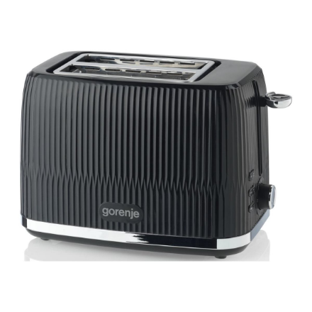 Gorenje Toaster | T850DPB | Number of slots 2 | Housing material Plastic | Black