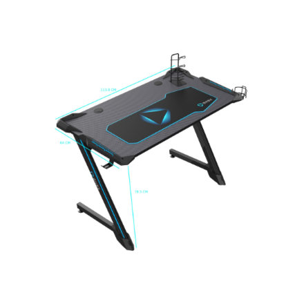 Onex | RGB Gaming Desk w/Cup holder