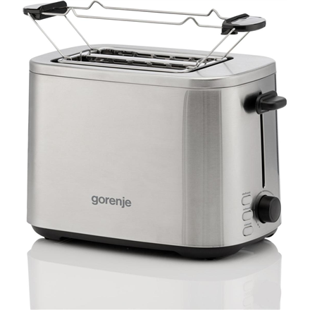 Gorenje Toaster | T800DS | Number of slots 2 | Housing material Stainless steel