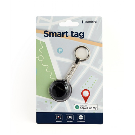 Gembird Smart Tag | TA-TAG-01-BK | Black