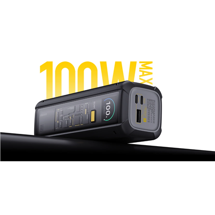 Xiaomi Power Bank | HyperCharge | 25000 mAh | Black