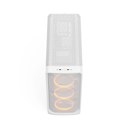 Fractal Design Meshify 3 XL | White RGB TG Clear Tint | Mid-Tower | Power supply included No | ATX