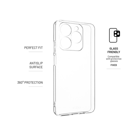 Fixed Story | Back cover | Realme | C61/C63/Note 60 | TPU | Clear