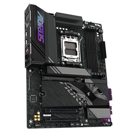 Gigabyte X870E A ELITE WIFI7 | Processor family AMD | Processor socket AM5 | DDR5 | Supported hard d