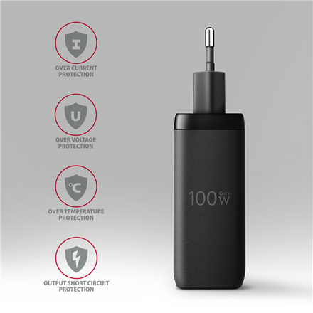 AXAGON GaN wallcharger