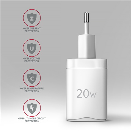 AXAGON Wallcharger 1x port USB-C