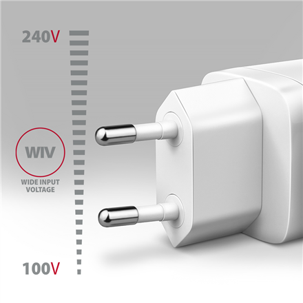 AXAGON Sil wallcharger 1x port USB-C