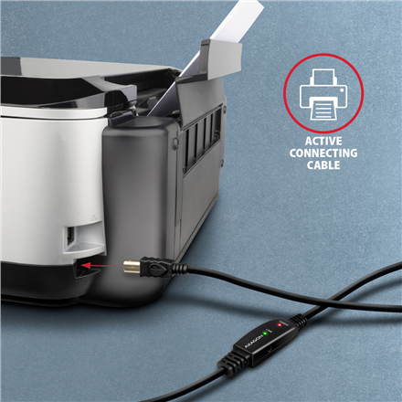 AXAGON USB repeater cable