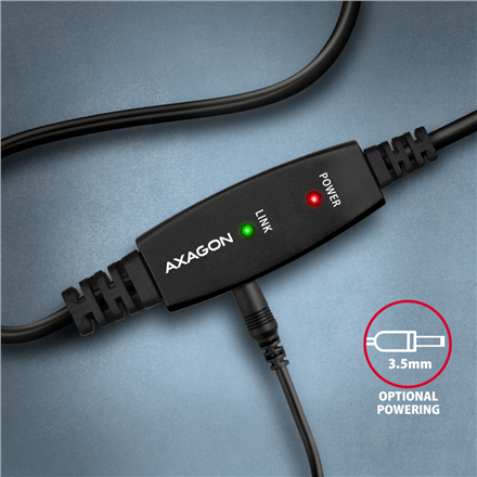AXAGON USB repeater cable
