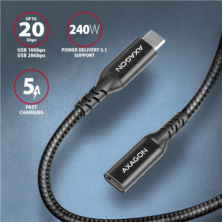 AXAGON Extension USB 20Gbps cable