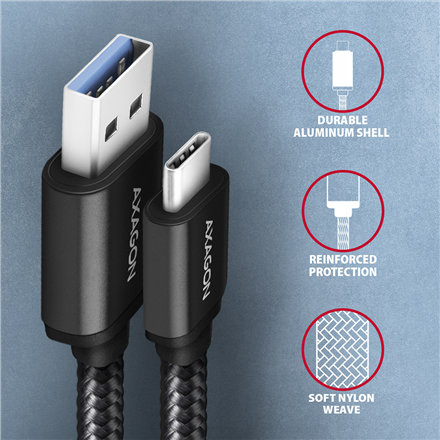 AXAGON Data and charging USB 3.2 Gen 1 cable