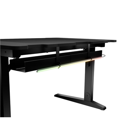 Genesis Gaming Desk | Holm 120 Modular | Black