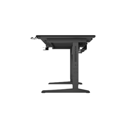 Genesis | Modular Gaming Desk | Holm 140 RGB | Anthracite Black