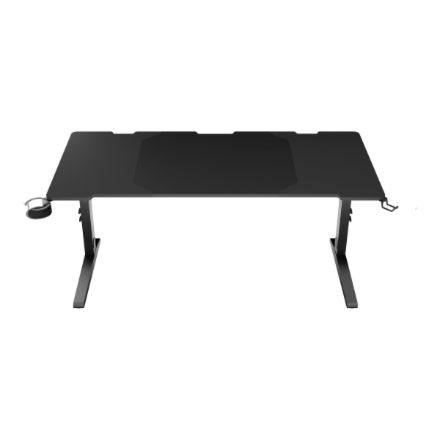 Genesis | Modular Gaming Desk | Holm 160 RGB | Anthracite Black
