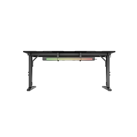 Genesis | Modular Gaming Desk | Holm 160 RGB | Anthracite Black