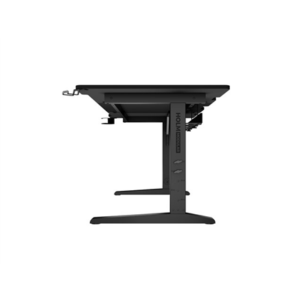 Genesis | Modular Gaming Desk | Holm 180 RGB | Anthracite Black