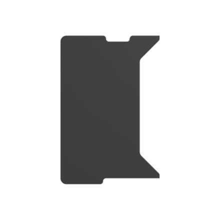 Genesis | Holm Modular Side Desk Top Left 50cm | NDS-2280 | Anthracite Black