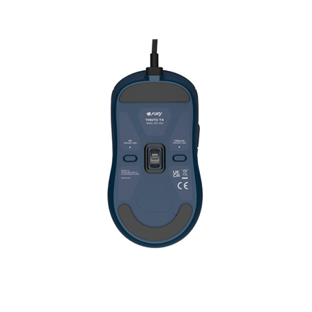 Fury Gaming Mouse | Tanto T4 | Wired | USB | Blue