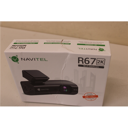 SALE OUT. Navitel R67 2K dashcam with Wi-Fi | Navitel | Dashcam with Wi-Fi | R67 2K | DAMAGED PACKAG