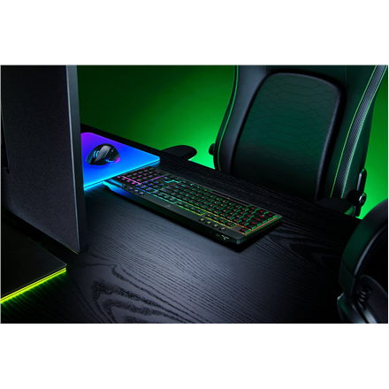 Razer BlackWidow V4 Low-profile HyperSpeed | Gaming keyboard | Wireless | US | Bluetooth