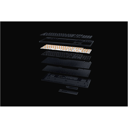 Razer BlackWidow V4 Low-profile HyperSpeed | Gaming keyboard | Wireless | US | Bluetooth