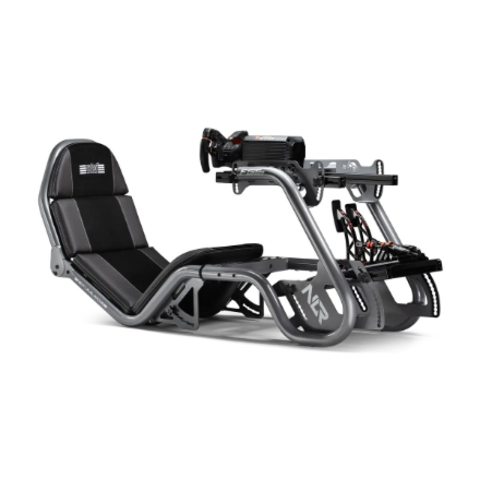 Next Level Racing | Steel | Racing Simulator Cockpit | F-GT Pro Formula and GT Grey Edition | Grey