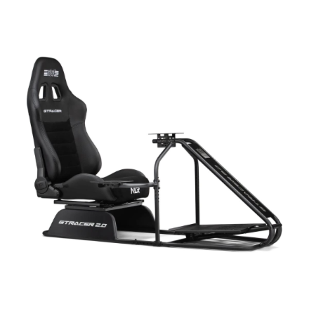 Next Level Racing | Racing Simulator Cockpit | GTRacer 2.0 | Black
