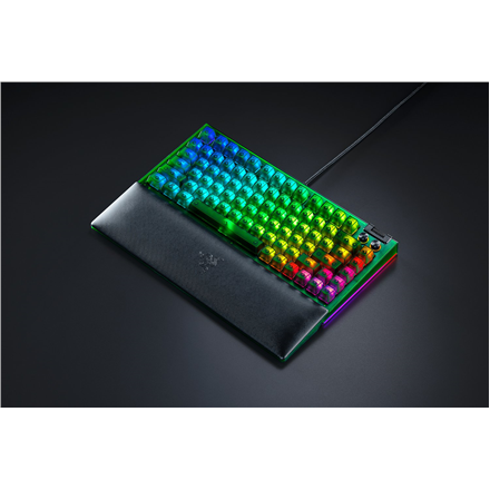 Razer BlackWidow V4 75% | Mechanical Gaming keyboard | Wired | US | Phantom Green Edition | Razer Me
